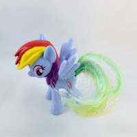 Rainbow Dash McDonald's My Little Pony Happy Meal Toy Brushable
