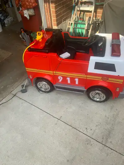 BRAND NEW POWER WHEELS FIRETRUCK, View more