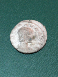 Ancient Roman silver coin, circa 3rd century, Serbia-found 