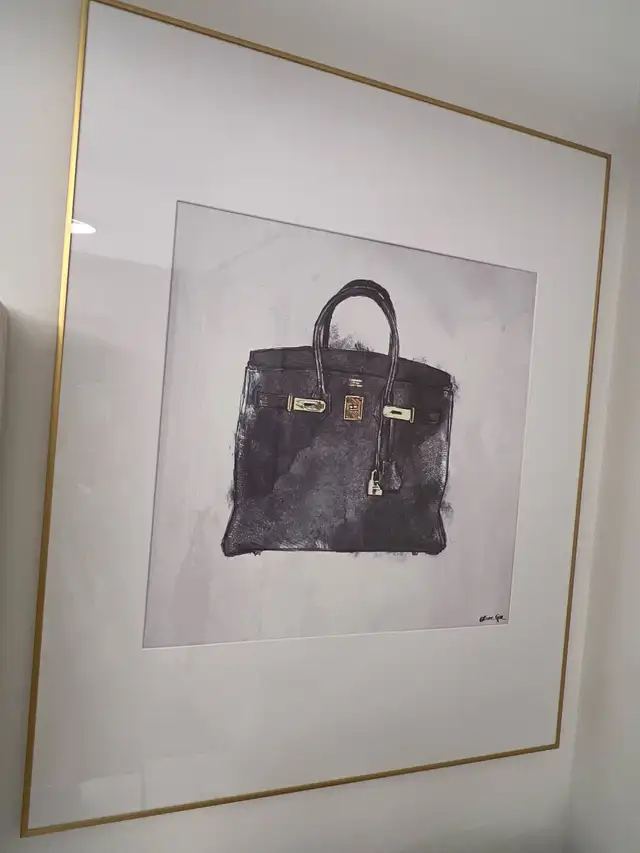 Stunning Birkin Women's Handbags Wall Art! Artist Oliver Gal.62864362811394121