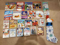 Christmas / Winter Books, DVDs and Singing OLAF Stocking