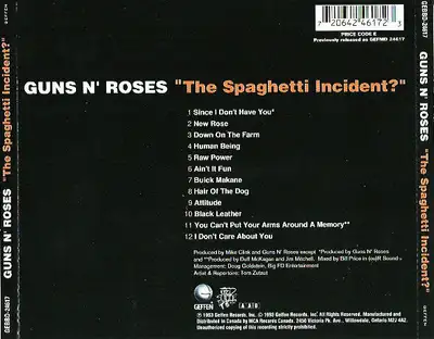 1993 Canadian Release. Covers album. Original Performers are: Since I Don't Have You - The Skyliners...