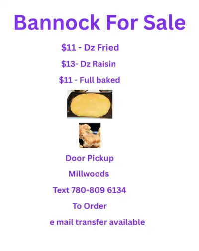 Freshly Made Bannock , View more