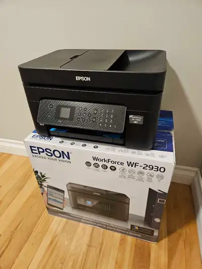 Imprimante 4-en-1 Epson WorkForce WF-2930 – Comme neuve, View more