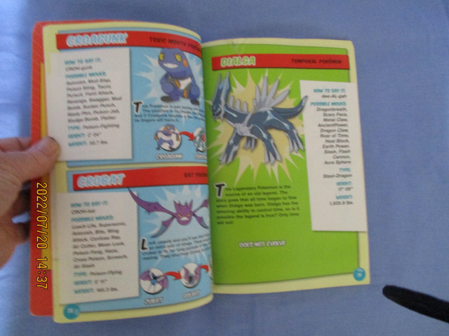 Pokemon Sinnoh Handbook in Comics & Graphic Novels in Kingston - Image 4