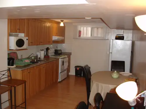 In THORNHILL residential suburb a fully furnished 3 large bedroom with closets, living room, own kit...