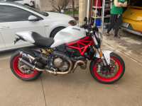 2015 Ducati Monster 821 if ad is up it’s available 