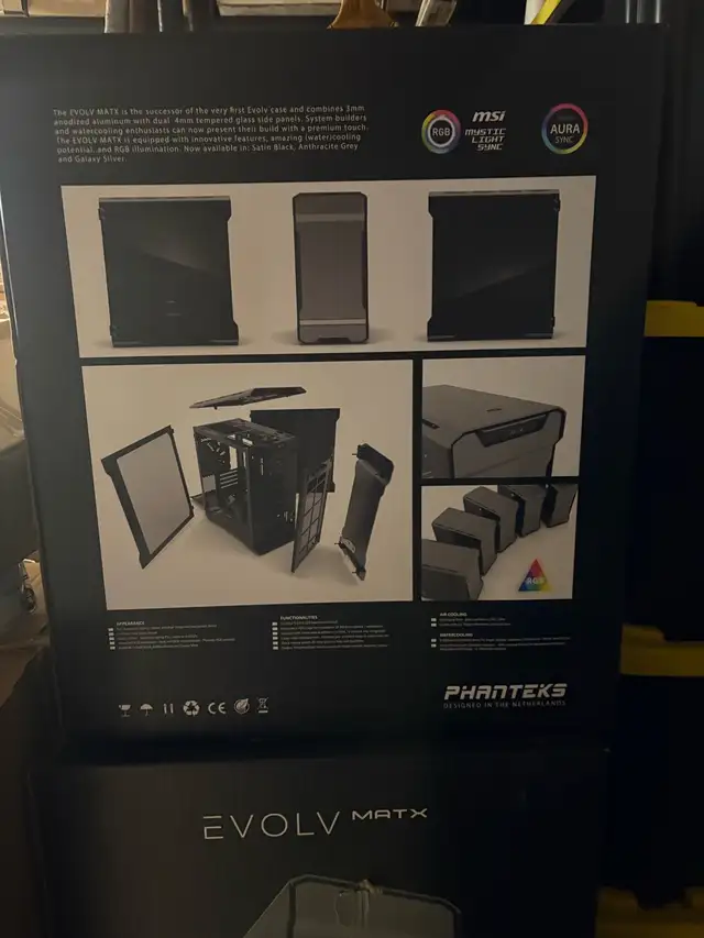 Phanteks EVOLV MATX in System Components in Markham / York Region - Image 5