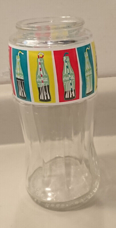 Vintage Rare Coca Cola Glass Jar with Wide Mouth in Arts & Collectibles in Oshawa / Durham Region - Image 3