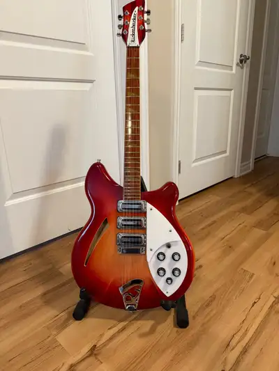 RICKENBACKER 370/VP six-string in rare Amber Fireglo, View more