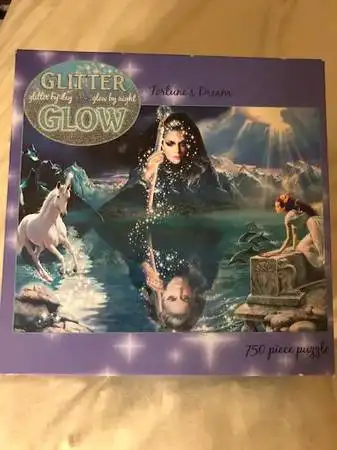 Fortune’s Dream Glitter Glow 750 piece puzzle $15, View more