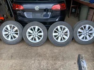 195/65/15 on vw rims off a golf call 7.5-745-6970 or 705- 761-9999