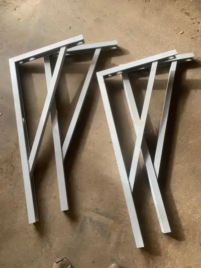 2 pair heat pump wall brackets $100 , View more