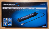 SABRENT 13 PORT USB 2.0 HUB