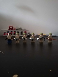 Lego minifigure ww2 russian infantry squad lot