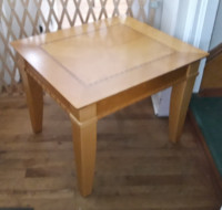 Solid Wooden End Table