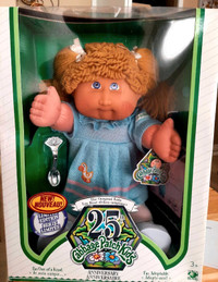 25th Anniversary Cabbage patch doll new in box