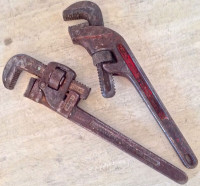 Antiquité. Collection Anciennes clefs à mollette en fonte moulée