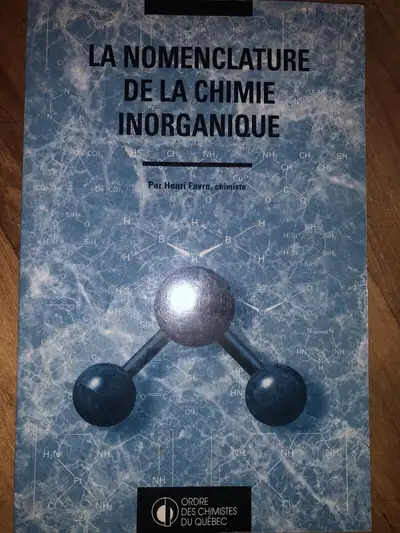La nomenclature de la chimie organique, View more