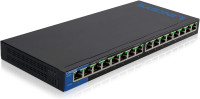 Linksys 16 port Poe + Gigabit Network Switch