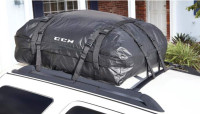 CCM ROOF TOP CARGO BAG  WITH TIE DOWN STRAPS USED ONCE