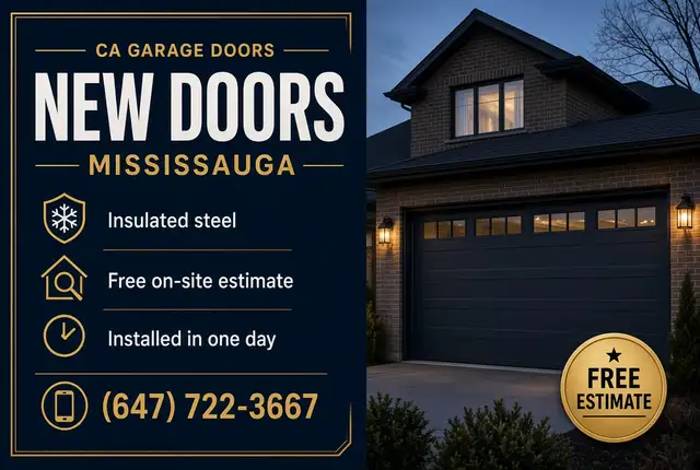 Broken Spring? Same-Day Garage Door Repair Mississauga in Garage Door in Mississauga / Peel Region - Image 6