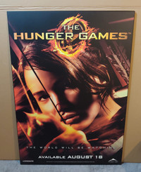 Hunger Game Laminated Movie Poster Board