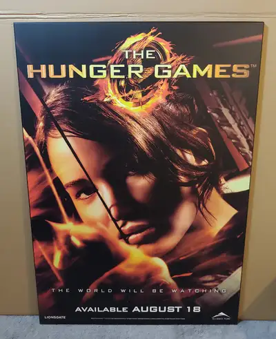 Hunger Game Laminated Movie Poster Board, View more