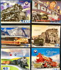  Catalogues de Trains; Atlas, Weaver, MTH, Lionel, K-Line, Roco