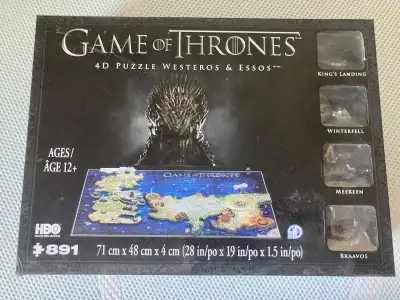 Game of Thrones 4D Puzzle, View more