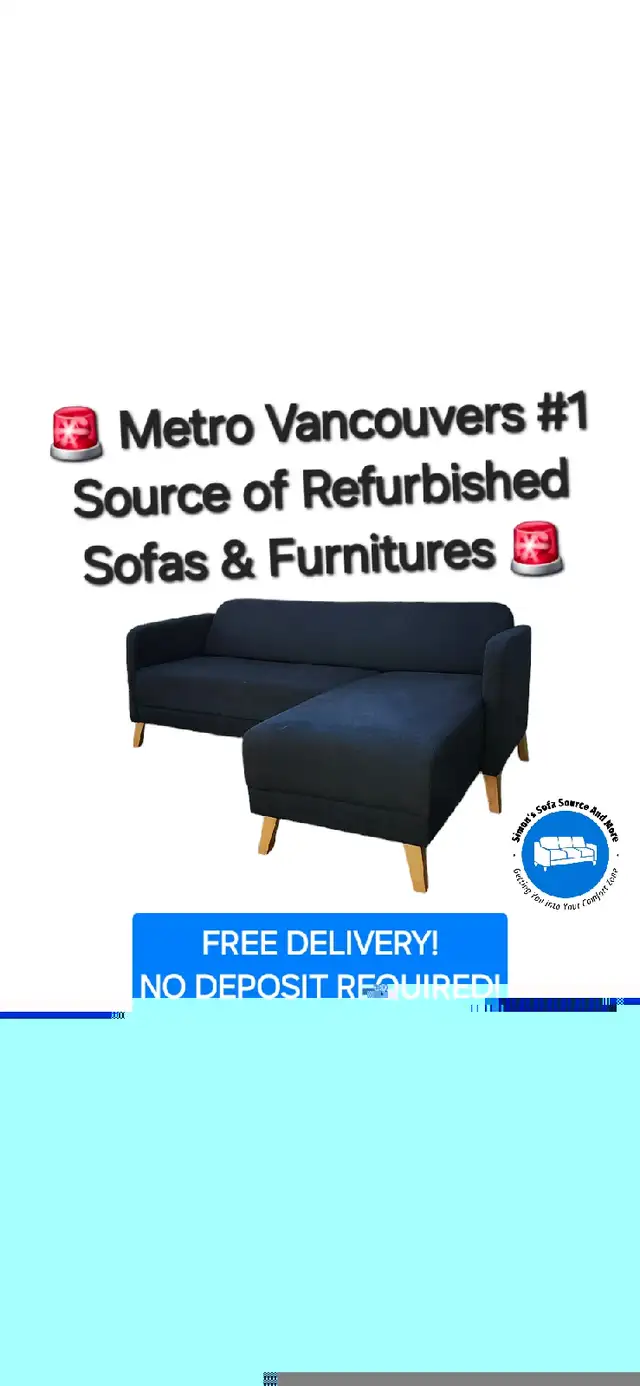 FREE DELIVERY ON SOFAS , SECTIONALS & FURNITURE - UP TO 90% OFF! in Couches & Futons in Vancouver - Image 8