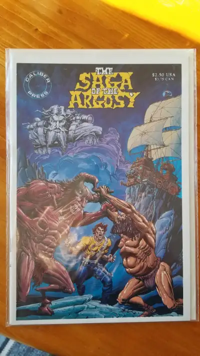 The Saga of the Argosy - comic - issue 1 - 1991 Caliber Press NM Please see my ads for other comics
