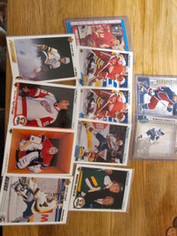 Various NHL rookie cards (legends including Ovechkin)