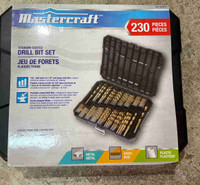 Mastercraft titanium drill bit set