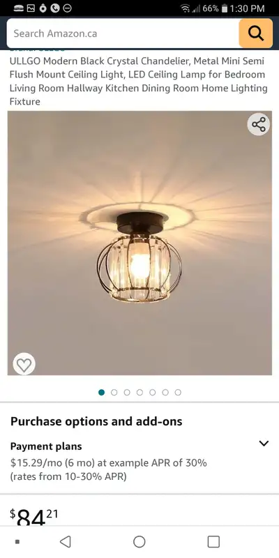 Mini Crystal Chandelier, View more