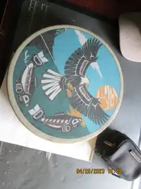 Haida dance drum