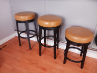 Bar and counter stools (3)