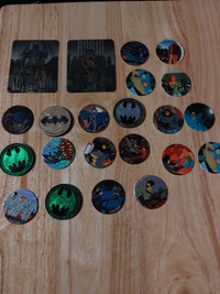 Batman POG  lot and 2 lenticular cards