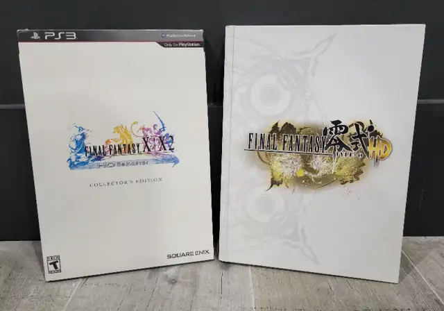 Final Fantasy X X-2 Collectors Edition Type-0 Strategy Guide NEW in Sony Playstation 4 in City of Toronto - Image 2