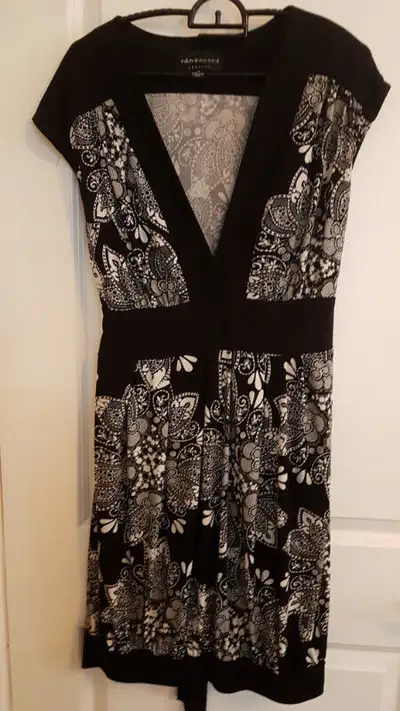 Black and white dress, View more