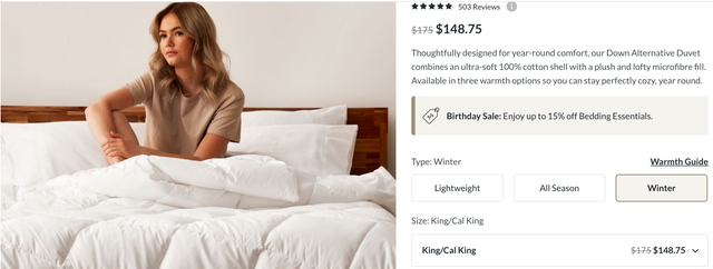 Down Alternative Duvet in Bedding in Oshawa / Durham Region - Image 2