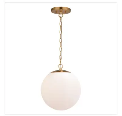 Mercer41® White Globe Glass Pendant Light , View more