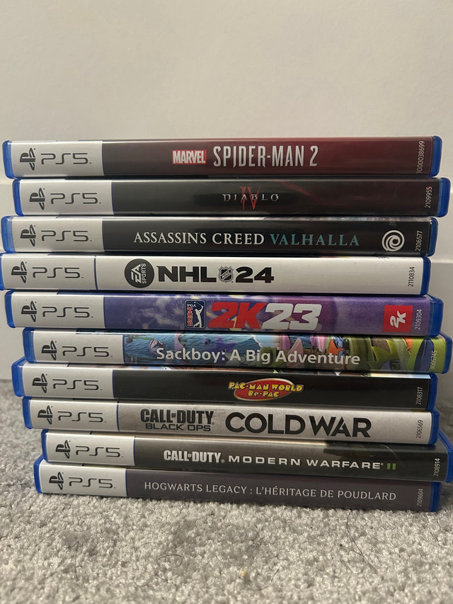 PS5 Games in Sony Playstation 5 in Barrie