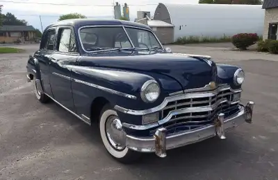 1949 Chrysler Windsor. LS Swapped with a 3-Spd Muncie. (Although Still a Project) the car Run's / Dr...