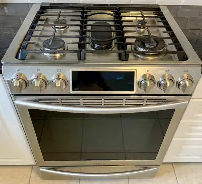Samsung Slide-In Gas Range for sale, View more