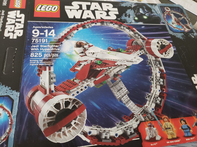 Star Wars lego set # 75191 Jedi Starfighter with Hyperdrive in Toys & Games in Saint John