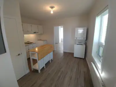 Logement 2½ à louer, disponible en juillet, à St-Romuald. Quartier tranquille, à proximité de tous l...