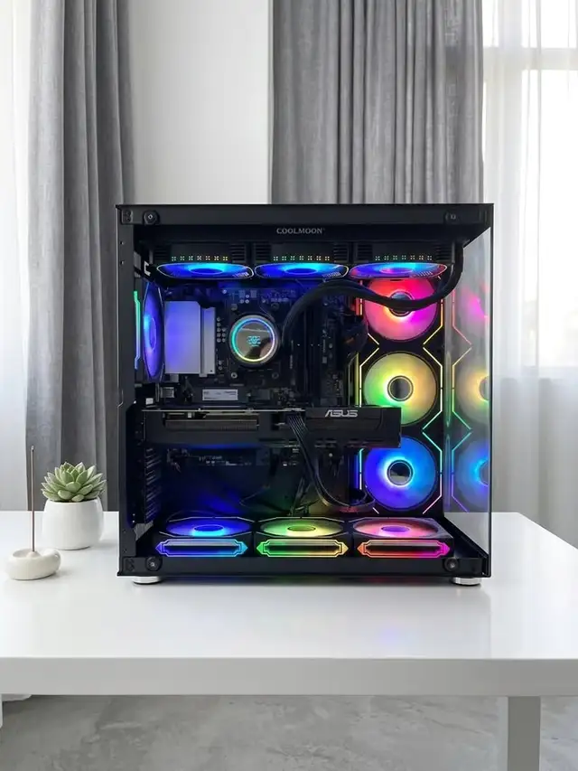 RTX 5070 Ryzen 7 7800X3D Gaming PC 32GB DDR5 1TB SSD FIRM in Desktop Computers in Mississauga / Peel Region - Image 2