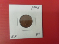 1943 Canada Small Penny