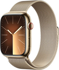 Apple Watch Series 8 [GPS + Cellular 41mmr] Gold Stainless Steel